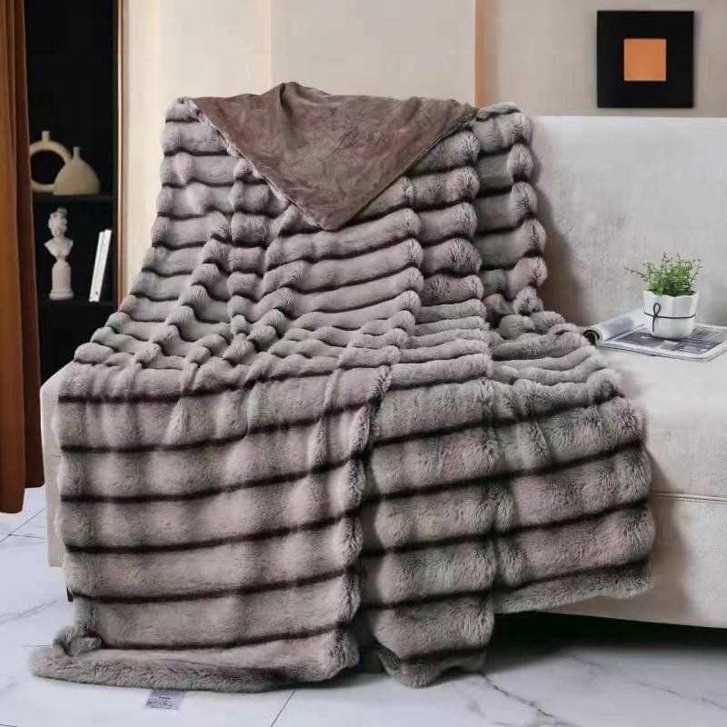 Rabbit Fur Blanket2