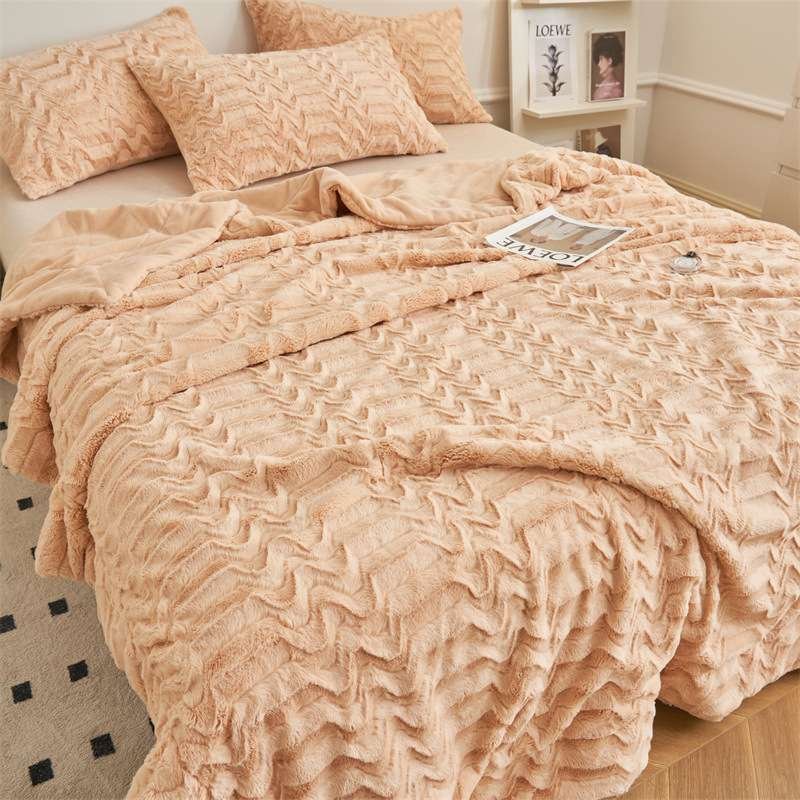 Rabbit Fur Blanket